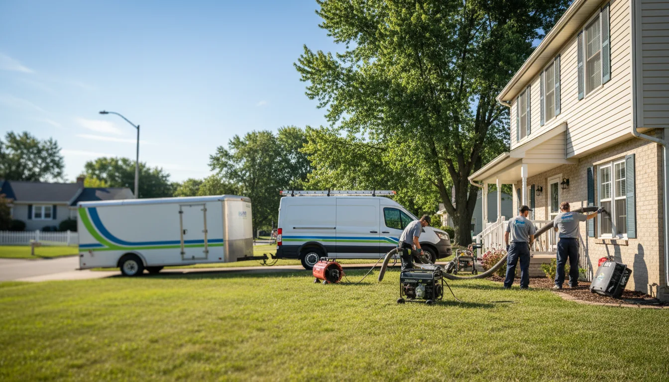 Flooded Basement Restoration And Cleanup With Repair in Oran, IA near me